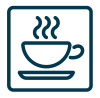 Ícone representando Serviço de copa
