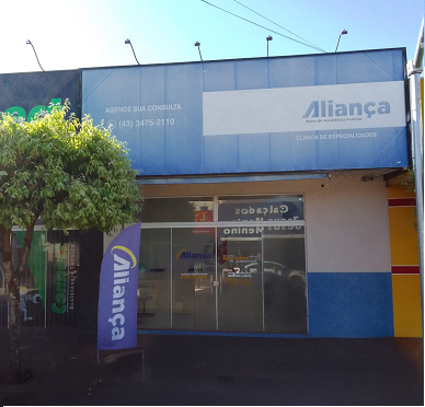 Fachada da unidade Jardim Alegre