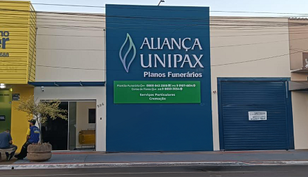 Fachada da unidade Jandaia do Sul