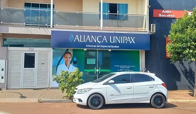Fachada da unidade Faxinal