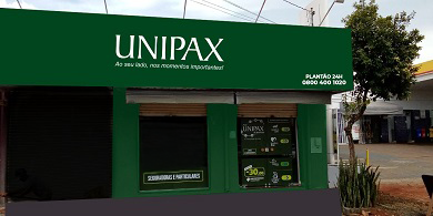 Fachada da unidade Bela Vista do Paraíso