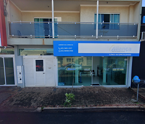 Fachada da unidade Faxinal